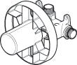 1/2'' Thermostatic Valve with ABS Protector Cover 101559 Kalia