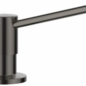 Torre Kitchen Soap Dispenser - Satin Dark Steel 527744 Blanco