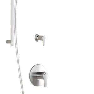 Kontour T2 Thermostatic Shower System with Wall Arm - Chrome BF1337-110 Kalia