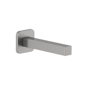 Square Slip Fit Tub Spout less Diverter - Pure Nickel 104293-125 Kalia
