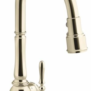 Artifacts Touchless Kitchen Faucet with Pulldown Spray - Vibrant French Gold 29709-AF Kohler
