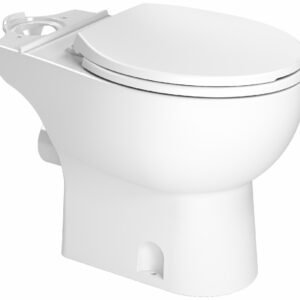 Saniflush Toilet Bowl Round with Seat (Bowl Only) - White 083 Saniflo