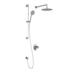 Cite TCD1 Thermostatic Coaxial Shower System with Wall Arm - Chrome BF1716-110 Kalia