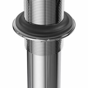 Push Drain Assembly with Porcelain Cap (Less Overflow) - White AC2143-240 Kalia