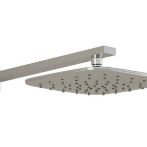 Grafik Plus Rainhead Shower Head and 90 Degrees Wall Arm - Chrome BF1395-110 Kalia