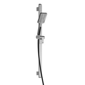 Grafik Premia Hand Shower with Wall Bar - Black/Chrome BF1407-150 Kalia