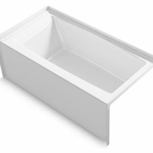 Bowen 60" RH Drain Alcove Tub
 - White 3832-0 Hytec