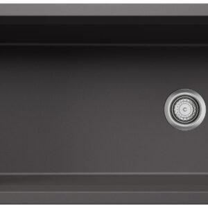 Inteos 30 1 Bowl Silgranit Undermount Kitchen Sink - Cinder 403878 Blanco