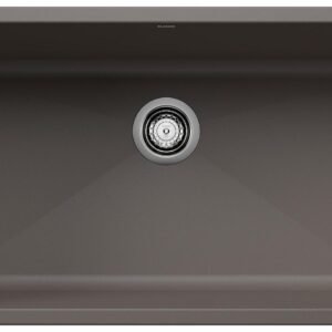 Precis U Super 1 Bowl Silgranit Undermounnt Kitchen Sink - Volcano Gray 402929 Blanco