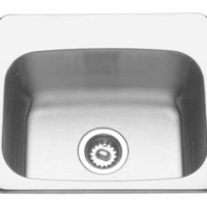19-1/8" 1-Hole 1 Bowl Drop-In Kitchen Sink - Stainless Steel LBS2708-1-1 Franke