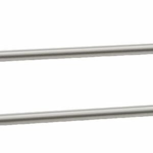 Rustik 24" Double Towel Bar - Pure Nickel AC1502-125 Kalia