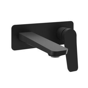 Moroka Wall Mounted Bathroom Faucet 1.5 GPM - Matte Black BF1913-160 Kalia