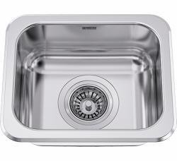 13-5/8" 1 Bowl Drop-In Kitchen Sink - Stainless Steel S9106-1 Franke