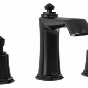 Rustik Widespread Bathroom Faucet 1.5 GPM - Black BF1484-165 Kalia