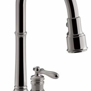 Artifacts Kitchen Faucet with Pulldown Spray - Vibrant Titanium 99260-TT Kohler