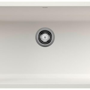 Precis 30 1 Bowl Silgranit Undermount Kitchen Sink - White 403914 Blanco