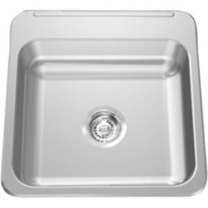 18-1/8" 1-Hole 1 Bowl Drop-In Kitchen Sink - Stainless Steel ALBS4606P-1-1 Franke
