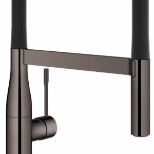 Essence Semi-Pro Pulldown Kitchen Faucet with Flexible Hose Spray - Hard Graphite 30295A00 Grohe