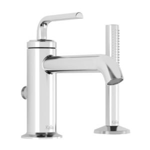 Cite 2-Piece Roman Tub Faucet with Hand Shower - Chrome BF1219-110 Kalia